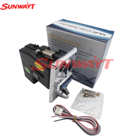 Accepteur de pièces multi-monnaies en plastique et métal 936 pour distributeur automatique, personnalisable, avec CPU électronique et sélecteur de jetons programmable, vente en gros