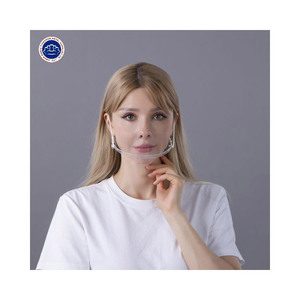 Venta al por mayor de fábrica OxygenMask Clear ShieldMasks Cara transparente Máscaras faciales de plástico transparente - Product Image 2