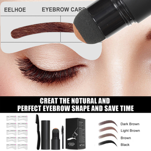 One Step <strong>Brow</strong> <strong>Stamp</strong> <strong>Brow</strong> Powder Eyebrow Enhance <strong>Kit</strong> for NO LOGO Black Eyebrow Stick Tube - Product Image 2