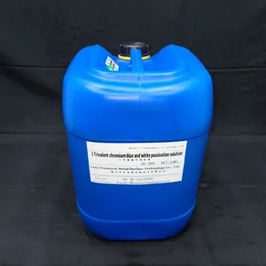 Chapeamento do zinco material químico/solução de cromo Trivalente passivação azul e branco