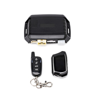 Système d'alarme de voiture bidirectionnel avec 1 télécommande LCD longue portée, kit d'alarme sonore bidirectionnel pour voiture