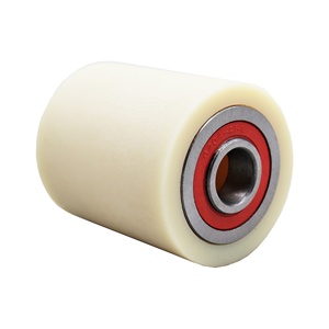 Roue à rouleaux en nylon pour <span class=keywords><strong>transpalette</strong></span> SS 80x70mm, capacité de charge de 1 tonne - Product Image 1