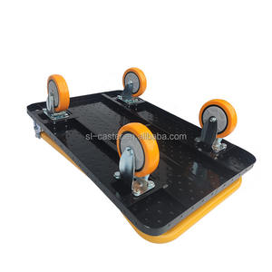 รถเข็นพับได้ทำจากเหล็ก300กก. 500กก. 700กก. รถเข็นมือพับได้1543LB เหล็กสำหรับงานหนักรถเข็นแบบพกพา - Product Image 2