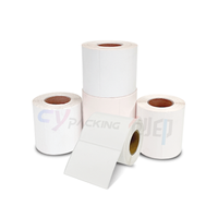 Rouleau d'étiquettes thermiques directes sensibles à la chaleur, 5 couches de protection, 60*40, imperméables, amovibles, résistantes à la déchirure