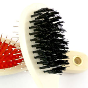 Peine de Madera Suave con Pasadores de Acero Inoxidable de Doble Cara, 23*7cm, para Productos de Peluquería Canina - Product Image 5