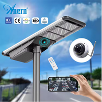 Anern Lampe Solaire de Jardin Étanche 1000W, Projecteur LED Solaire d'Extérieur