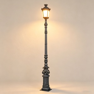 Lampes LED d'extérieur personnalisées, électriques, AC, IP65, 30W, avec capteur de lumière, pour hôtels, parcs, jardins, en aluminium moulé sous pression - Product Image 1