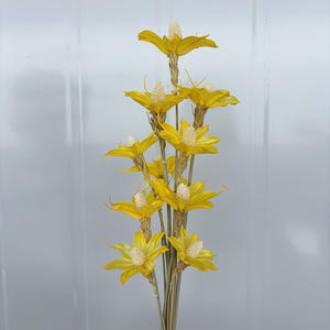 Petites fleurs de marguerite séchées naturelles, décorations de mariage bohèmes faites à la main, orchidées artificielles conservées, décorations de fête de Noël - Product Image 3