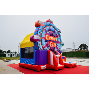 Rueda de La Fortuna, castillo inflable que rebota, castillo hinchable profesional, casa inflable personalizada, casas de salto hinchables, gorila barato - Product Image 1
