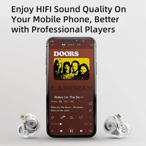 Écouteurs intra-auriculaires dynamiques KZ EDX <span class=keywords><strong>Pro</strong></span> 1DD HiFi Bass, moniteur intra-auriculaire filaire 3,5 mm, réduction de bruit ENC, cordon de 1,2 m, sport, privé - Product Image 4