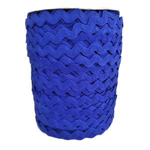 Ribete de <span class=keywords><strong>Rick</strong></span> Rack para Manualidades, Venta al por Mayor, 12mm 15mm 20mm, Varios Colores, 100% Poliéster, 5 Metros por Rollo para Textiles del Hogar - Product Image 1