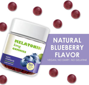 Supplément de santé à la mélatonite pour adultes, supplément de sommeil à saveur de fraise - Product Image 1