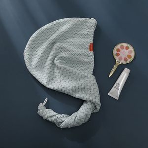 un Asciugamano Turbante In Microfibra Ad Asciugatura Rapida Asciugamano Testa - Product Image 3
