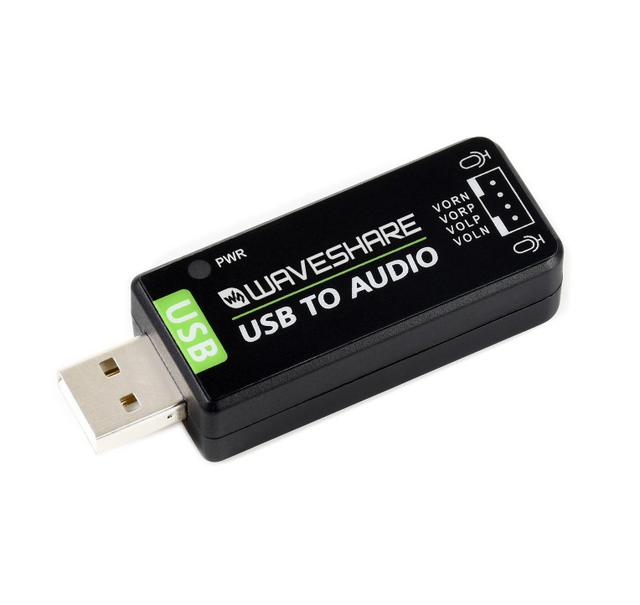 USB Plug and Play Audio Module Speaker Sound Board Fit Raspberry Pi Jetson Nano Multi Sampling Rate Supported