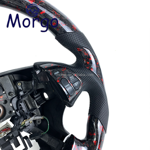 <span class=keywords><strong>Volant</strong></span> personnalisé en fibre de carbone véritable forgée pour Acura TL TLX NSX MDX pour Honda Acura 2004-07 TL Support Smart LED - Product Image 5