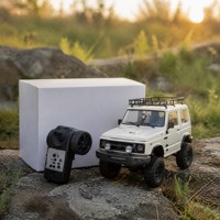 Jouets RC pour adultes, SUV compact tout-terrain vintage en alliage, télécommandé 4x4, étanche, pour intérieur/extérieur, qualité hobby, cadeau, EN71 CE