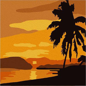 <span class=keywords><strong>Pintura</strong></span> al óleo <span class=keywords><strong>con</strong></span> marco de madera para adultos, Kit de <span class=keywords><strong>pintura</strong></span> al óleo de madera por números para área escénica de montaña, pico, lago, arte de pared - Product Image 2