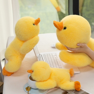 ตุ๊กตาเป็ดสีเหลืองยัดนุ่นน่ารักมาใหม่ของขวัญสำหรับเด็กน่ารักของตกแต่งบ้าน - Product Image 1