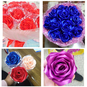 <span class=keywords><strong>ริบบิ้น</strong></span>ผ้าซาตินสำหรับทำดอกกุหลาบ คุณภาพสูง 100% โพลีเอสเตอร์ ขนาด 4 ซม. 38 มม. 1.5 นิ้ว 100 หลาต่อม้วน มี 196 สีให้เลือก ขายส่ง - Product Image 6