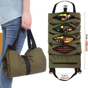 Kit d'outils pliable multifonctionnel, matériel de menuiserie, outils électriques, réparation automobile, sac de rangement pour outils - Product Image 3