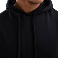 Kaus hoodie 400 Gsm pabrik kualitas tinggi untuk pria Hoodie berat hoodie logo kustom katun 100% kosong uniseks