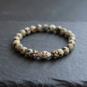 Dalmation Natural Gemstones Handmade Cute Wedding Party Gold Plated Faceted Sterling Silver Statement Carnelian Vintage - Product Image 3