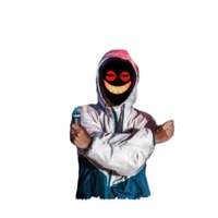 Masques amusants lumineux à LED pour fêtes, événements cosplay et jouets de fête en gros