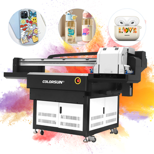 9060 UV Flatbed <b>Printer</b> With 2-3 XP600 Printheads Automatic Media Height Detecting System Souvenir Printing Machine A1 UV Flatbe - Product Image 2