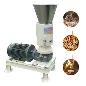 Giá tốt nhất sinh học nhiên liệu PELLET Máy làm SINH KHỐI chế biến cỏ mùn cưa gỗ pelletizing máy cho nhiên liệu