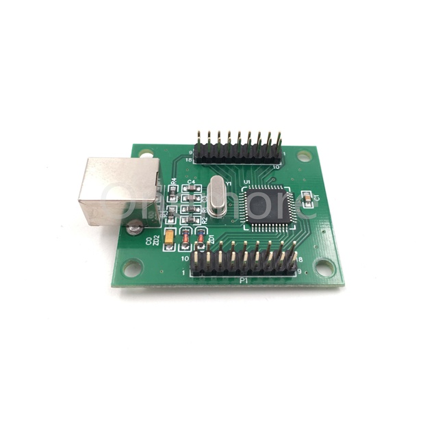 2 Players USB Converter Adaptor PCB Jamma for Arcade Machine Keyboard Encoder with 2 Joysticks English CE Certified