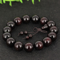 Bracelet haute densité en bois de rose indien vieilli (Dalbergia latifolia)