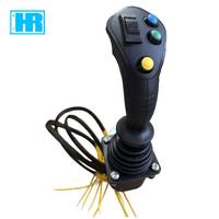Levier de contrôleur de manette industriel multi-axes à effet Hall SJ60 pour grues SJ60-2AC-M-H52-MS12-SS3B
