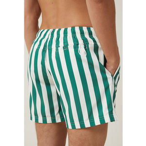 Short de plage athlétique personnalisable de haute qualité pour hommes maillot de bain à motif de broderie en polyester à séchage rapide imperméable pour hommes - Product Image 6