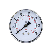 Instruments de mesure de pression industriels bon marché huile air universel fiable 2.5% précis 140 Psi manomètre