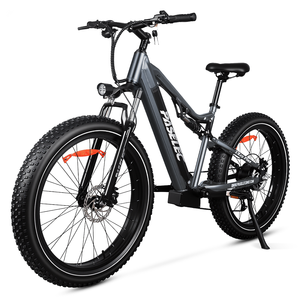 Bicicleta eléctrica de montaña con cuadro de 26 pulgadas y neumáticos gruesos de 4.0'' con freno de disco hidráulico, disponible en la UE. - Product Image 3