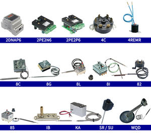 Termostato JPCI Modello 8D Design Francese 3x25A Tripolare a Doppio Contatto in Acciaio Inox Controllo Manuale della Temperatura con Reset Automatico - Product Image 4