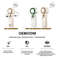 Ventilateur portable TEC Cooling 11000 tr/min, refroidisseur d'air extérieur intelligent avec écran numérique, contrôle progressif à 100 vitesses, 3600 mAh, pliable