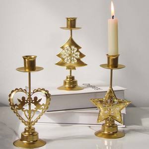 Hot Selling <strong>Tall</strong> Metal Candleholders and <strong>Lanterns</strong> for Weddings and Festive Christmas Decorations - Product Image 1