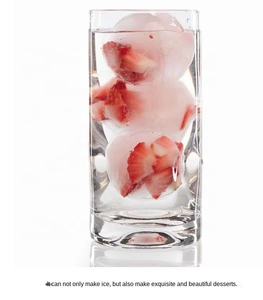 A3046bolas de hielo de whisky, modelo DIY, máquina de hielo de silicona, bandeja de hielo, molde redondo de plástico para Hockey, <span class=keywords><strong>Macallan</strong></span>, barra ecológica de cuatro agujeros - Product Image 5