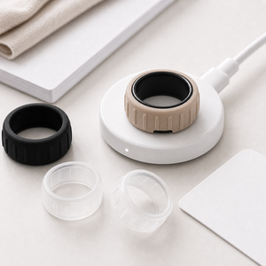 เคสซิลิโคนสำหรับ Oura Ring 5/4 Galaxy Ring RingConn Ultrahuman ป้องกันรอยขีดข่วน รองรับการชาร์จขณะสวมใส่ - Product Image 6