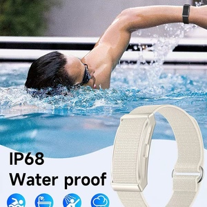 Pulsera Inteligente Deportiva <span class=keywords><strong>de</strong></span> Metal, sin Pantalla, Cómoda, con Monitoreo <span class=keywords><strong>de</strong></span> Salud, Oxígeno <span class=keywords><strong>en</strong></span> Sangre y Frecuencia Cardíaca, Compatible con Android - Product Image 4