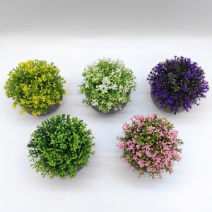 PJ23108 QIDA bonsaï artificiel arbre <span class=keywords><strong>pot</strong></span> de <span class=keywords><strong>fleur</strong></span> en plastique <span class=keywords><strong>pot</strong></span> de <span class=keywords><strong>fleur</strong></span> en céramique pour la maison mariage fleurs décoratives Offre Spéciale 23247 1 - Product Image 3