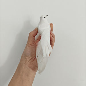 Burung merpati dekorasi buatan burung merpati untuk dekorasi Natal pernikahan dan dekorasi rumah BD18196 - Product Image 6