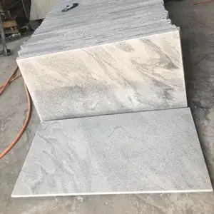 Viscont White granite with veins