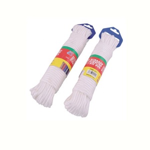 zhejiang factory baler twine prices pp braided rope cheap cotton rope