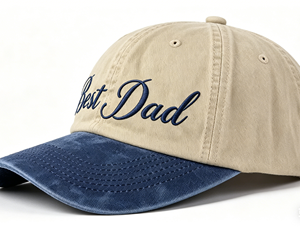 Casquettes de papa pour la fête des pères, casquette de baseball brodée, cadeau pour les nouveaux parents, pour les couples, casquette en coton lavé, ajustable en différentes tailles - Product Image 2