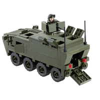 COBRA COMBAT UNIT MOBILE COMMAND SQUAD Vehículo de Comando de Campo, Bloques de Construcción, Soldado Táctico, Juguete de Ensamblaje DIY, ABS, Edades 7+
