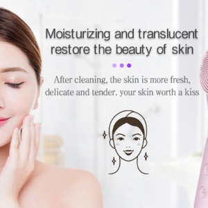 Brosse nettoyante pour le visage, nettoyage des pores, nouveau chargeur sans fil portable, appareil de nettoyage du visage en silicone - Product Image 3