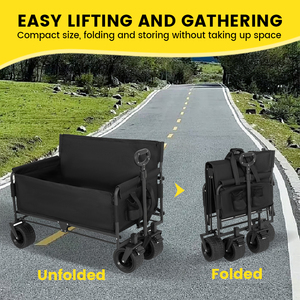 Carro <span class=keywords><strong>de</strong></span> mano <span class=keywords><strong>de</strong></span> hierro <span class=keywords><strong>de</strong></span> gran capacidad a la moda, carro <span class=keywords><strong>de</strong></span> Camping, nuevo estilo, carro plegable para exteriores para escalar - Product Image 4