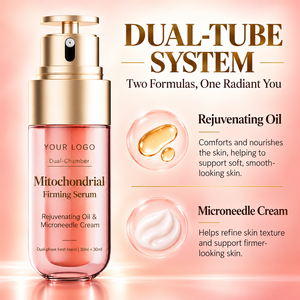 Suero Mitonquímico de Doble Cámara, Reafirmante, Calmante, Hidratante, Antienvejecimiento para Piel Flácida, Reduce el Enrojecimiento - Product Image 6